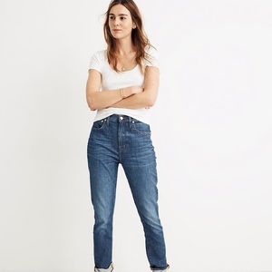 Madewell High-Rise Slim Boyjean: Eco Edition